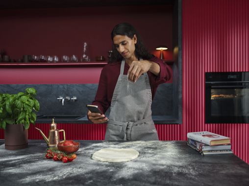 Link zur Seite Pizza App für authentischen Teig und Beläge